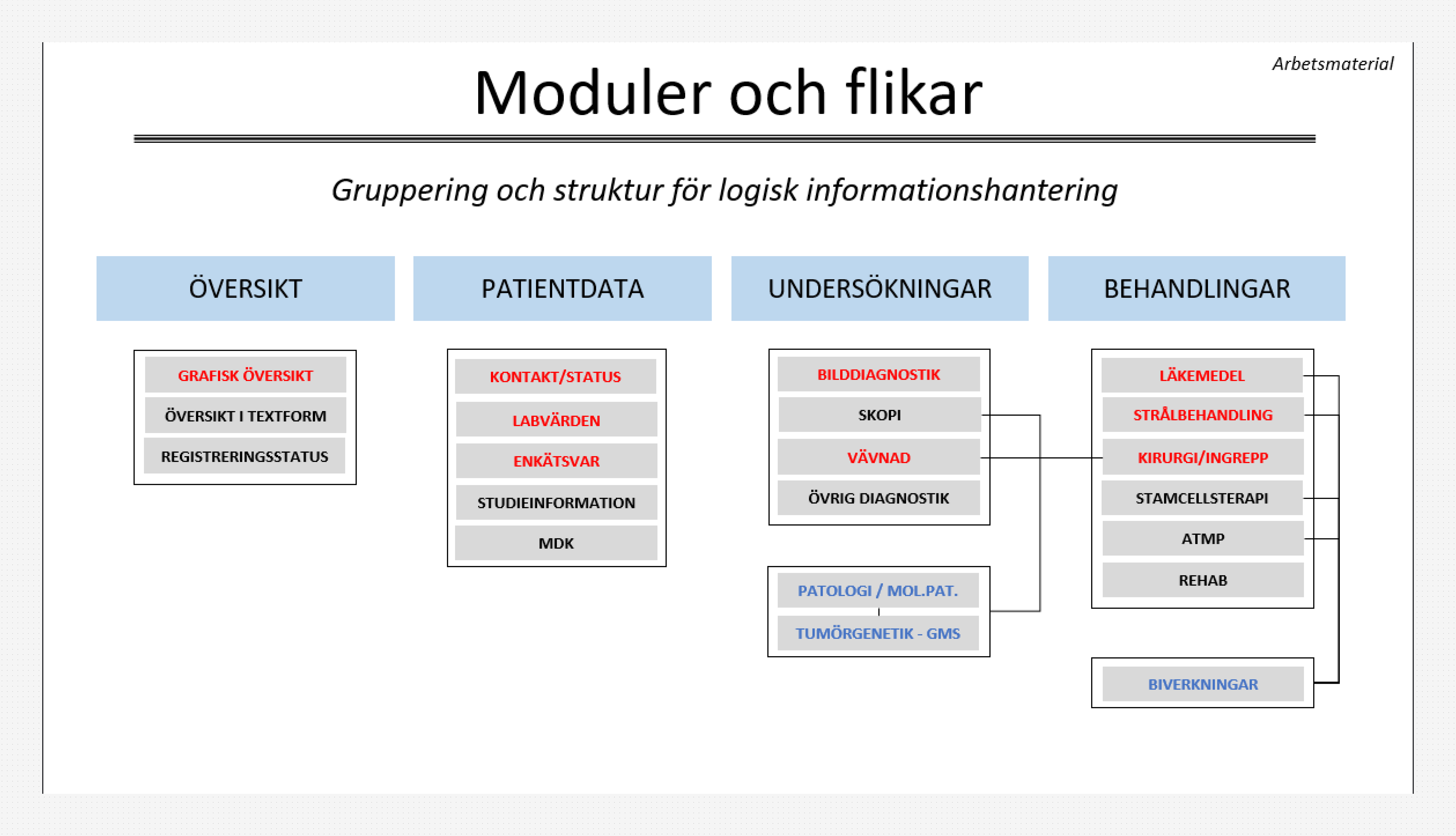 Digital flowchart showing structured user flow mapping for IPÖ 2.0, with conditional logic and variable-connected decision points